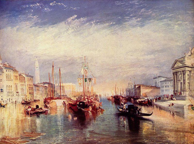Joseph Mallord William Turner Canal Grande in Venedig china oil painting image
